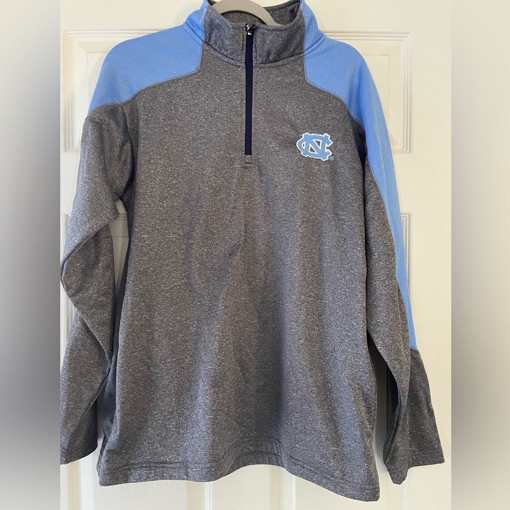 UNC Tar Heels Men’s Champion Sz Med Zip 1/4 Zip Fleece